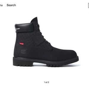LIMITED EDITION SUPREME X COMMES DES GARÇONS  X TIMBERLANDS Boots